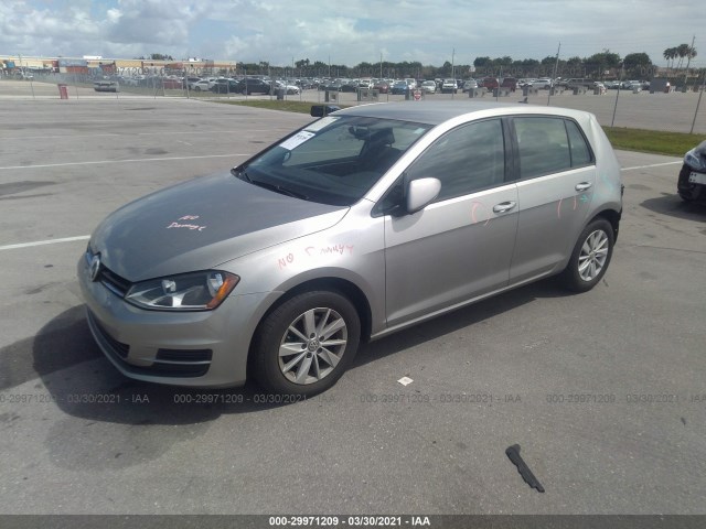 Photo 1 VIN: 3VW217AU5HM018886 - VOLKSWAGEN GOLF 