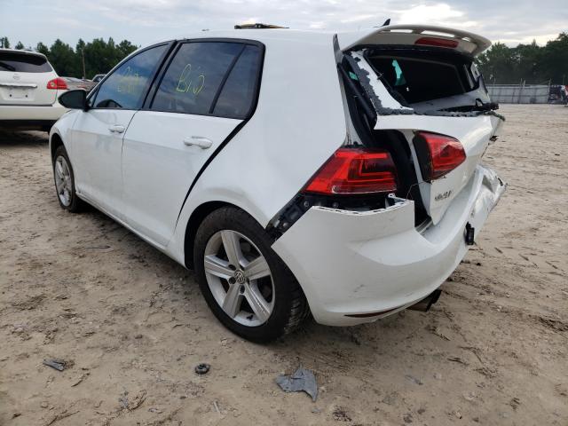 Photo 2 VIN: 3VW217AU6HM073721 - VOLKSWAGEN GOLF 