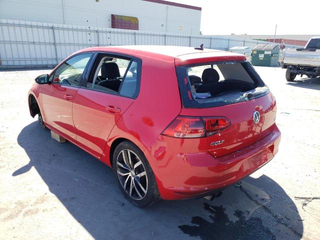 Photo 2 VIN: 3VW217AU7FM015128 - VOLKSWAGEN GOLF 