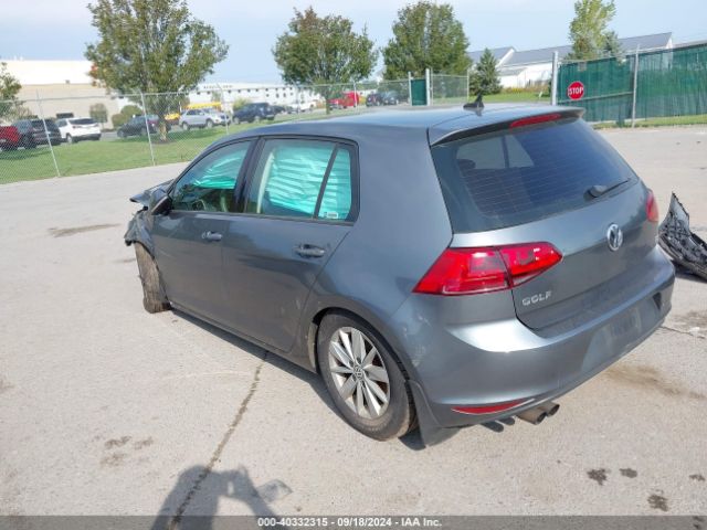 Photo 2 VIN: 3VW217AU7FM037114 - VOLKSWAGEN GOLF 