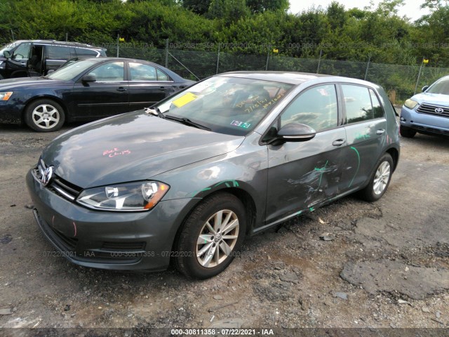 Photo 1 VIN: 3VW217AU7FM063115 - VOLKSWAGEN GOLF 