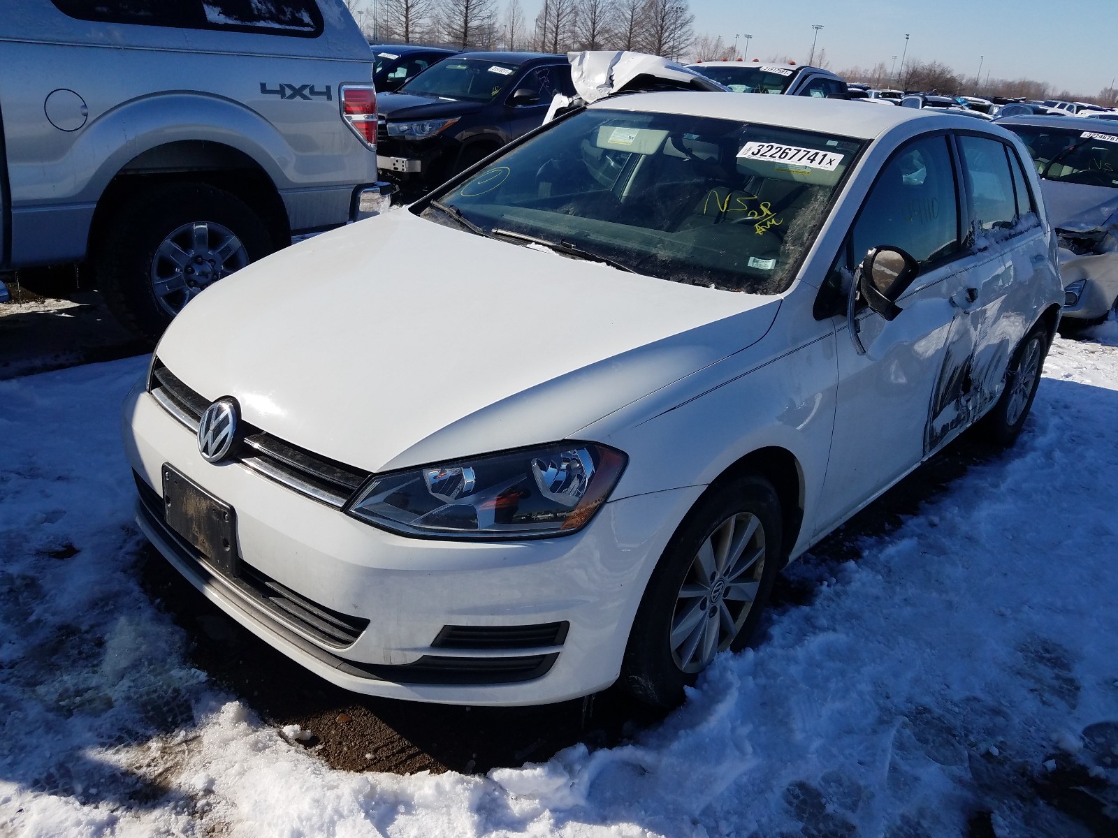 Photo 1 VIN: 3VW217AU7GM051578 - VOLKSWAGEN GOLF VII 