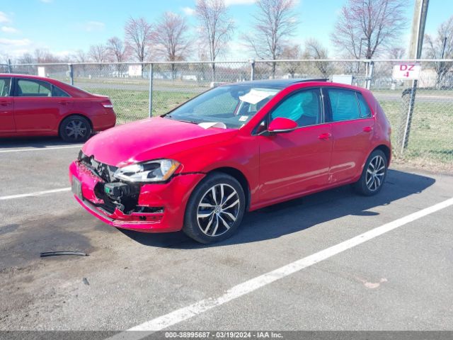 Photo 1 VIN: 3VW217AU8HM035200 - VOLKSWAGEN GOLF 