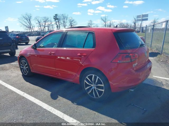 Photo 2 VIN: 3VW217AU8HM035200 - VOLKSWAGEN GOLF 