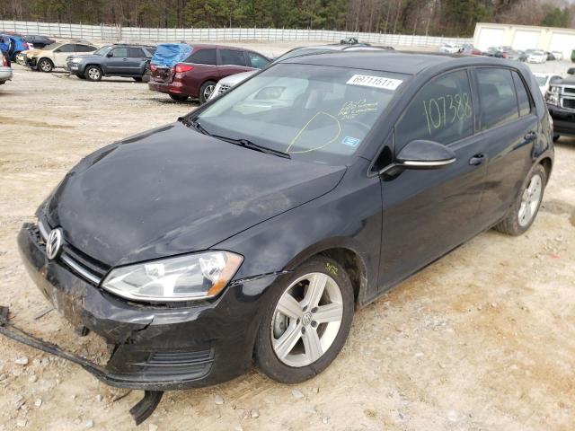 Photo 1 VIN: 3VW217AU8HM049257 - VOLKSWAGEN GOLF S 