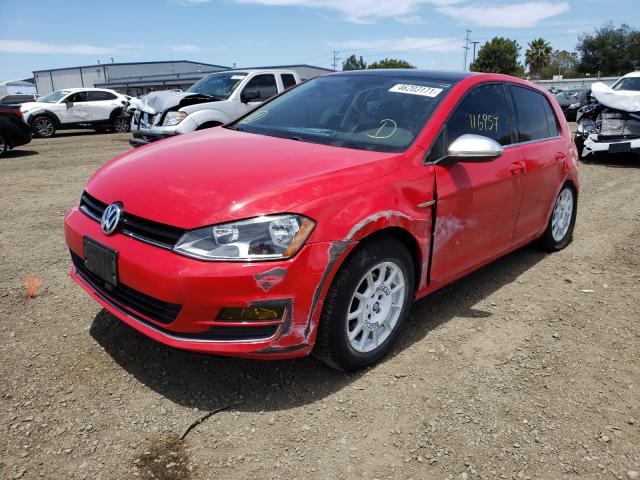 Photo 1 VIN: 3VW217AU8HM068827 - VOLKSWAGEN GOLF 