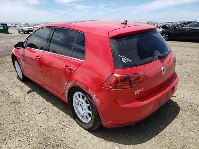 Photo 2 VIN: 3VW217AU8HM068827 - VOLKSWAGEN GOLF 