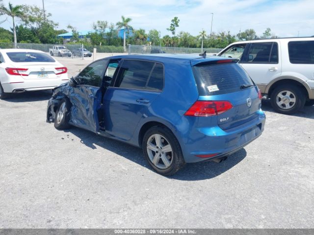 Photo 2 VIN: 3VW217AU8HM074532 - VOLKSWAGEN GOLF 