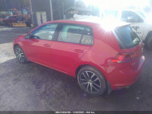 Photo 2 VIN: 3VW217AU9FM046249 - VOLKSWAGEN GOLF 