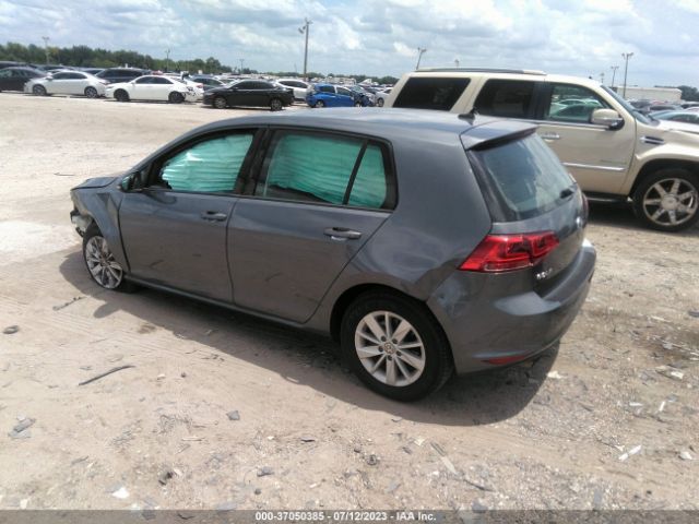 Photo 2 VIN: 3VW217AU9HM009303 - VOLKSWAGEN GOLF 