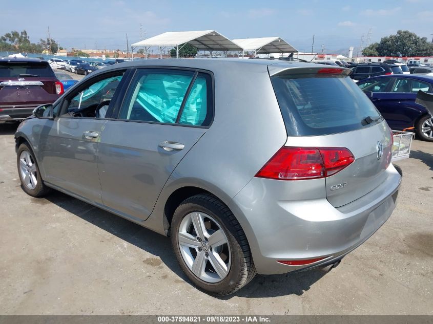 Photo 2 VIN: 3VW217AU9HM028823 - VOLKSWAGEN GOLF 