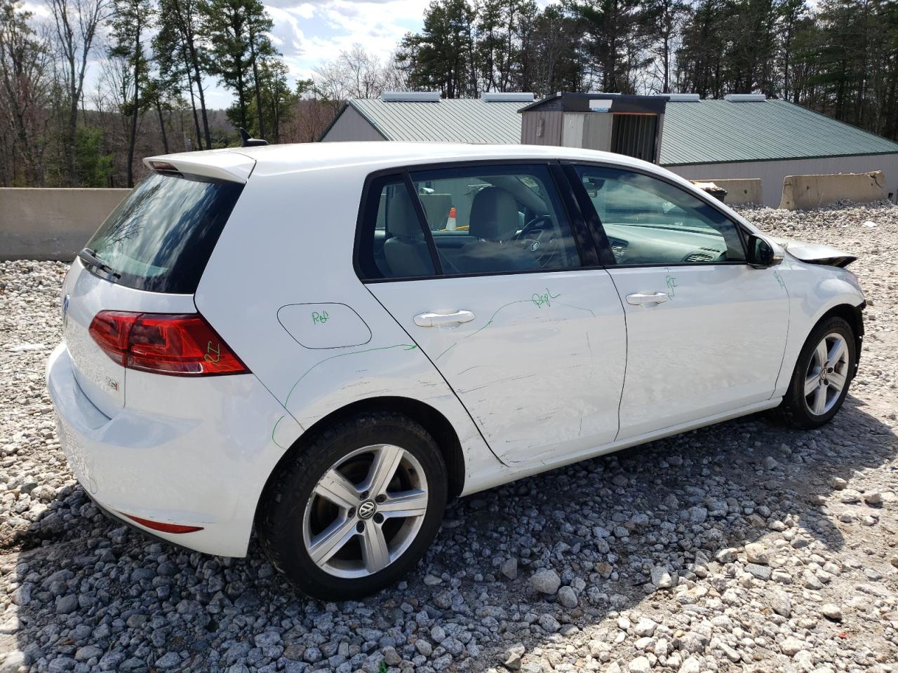 Photo 2 VIN: 3VW217AU9HM076936 - VOLKSWAGEN GOLF 