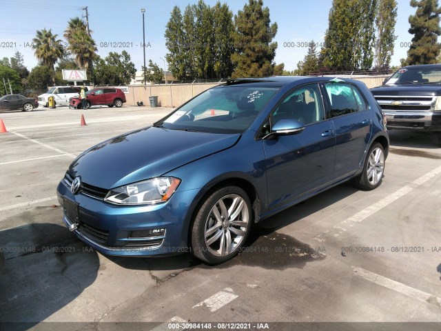 Photo 1 VIN: 3VW217AUXHM019368 - VOLKSWAGEN GOLF 