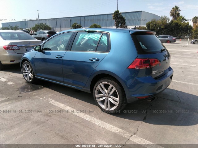 Photo 2 VIN: 3VW217AUXHM019368 - VOLKSWAGEN GOLF 