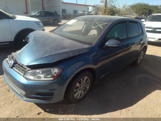 Photo 1 VIN: 3VW217AUXHM071938 - VOLKSWAGEN GOLF 