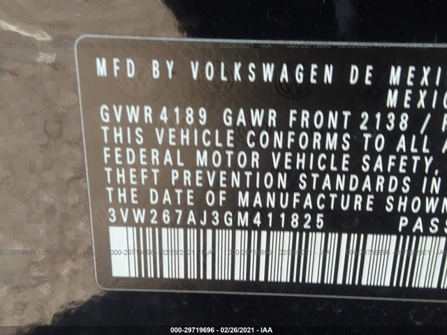 Photo 8 VIN: 3VW267AJ3GM411825 - VOLKSWAGEN JETTA SEDAN 