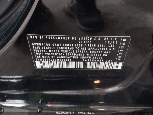 Photo 8 VIN: 3VW267AJ9GM243446 - VOLKSWAGEN JETTA 