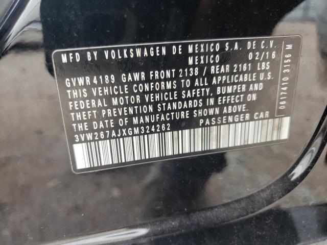 Photo 11 VIN: 3VW267AJXGM324262 - VOLKSWAGEN JETTA S 