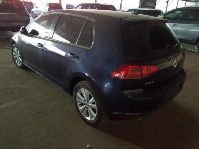 Photo 2 VIN: 3VW2A7AU1FM026531 - VOLKSWAGEN GOLF 