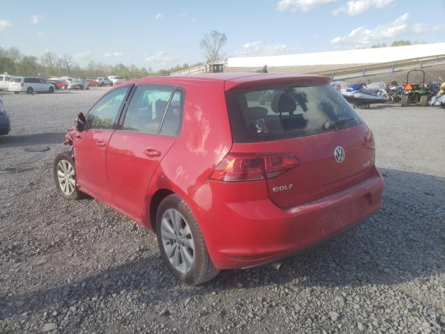 Photo 2 VIN: 3VW2A7AU2FM022584 - VOLKSWAGEN GOLF 