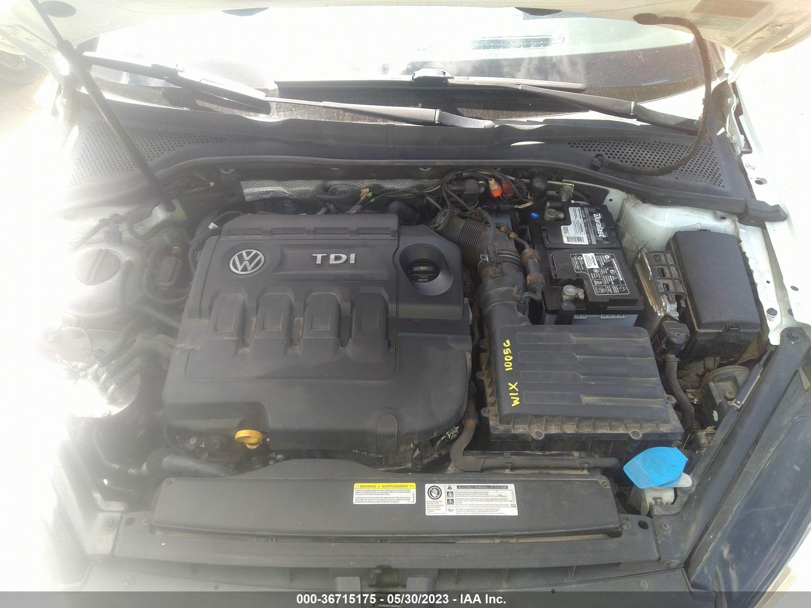 Photo 9 VIN: 3VW2A7AU3FM032248 - VOLKSWAGEN GOLF 