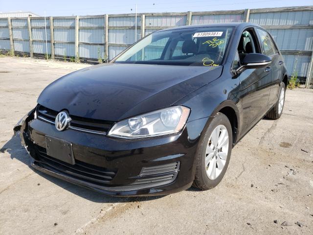 Photo 1 VIN: 3VW2A7AU3FM047431 - VOLKSWAGEN GOLF 