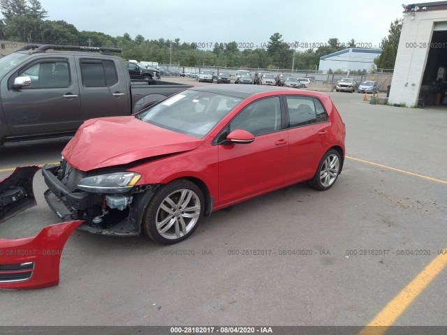 Photo 1 VIN: 3VW2A7AU7FM054611 - VOLKSWAGEN GOLF 