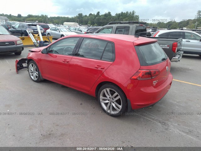 Photo 2 VIN: 3VW2A7AU7FM054611 - VOLKSWAGEN GOLF 