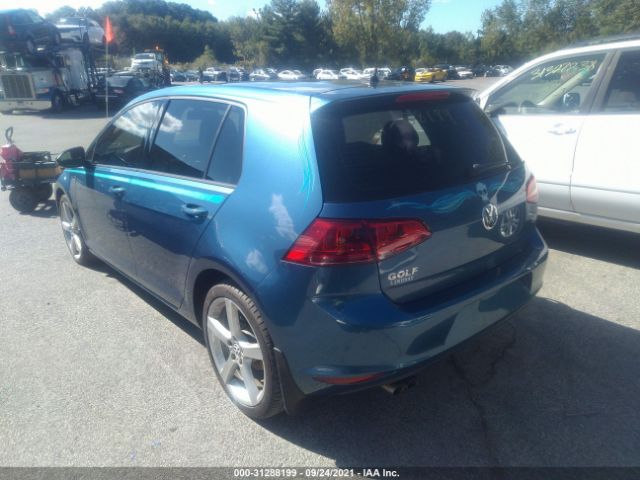 Photo 2 VIN: 3VW2A7AU8FM049093 - VOLKSWAGEN GOLF 