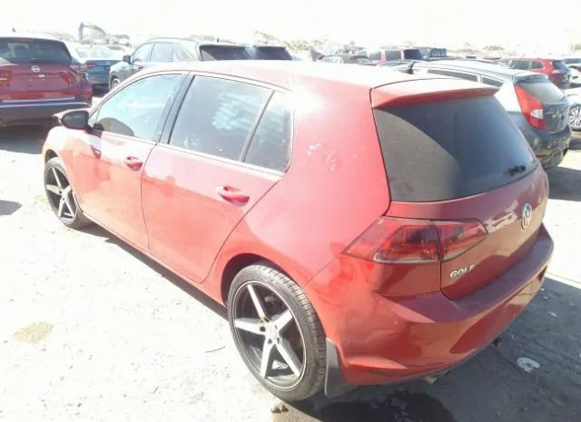 Photo 2 VIN: 3VW2A7AU9FM037292 - VOLKSWAGEN GOLF 