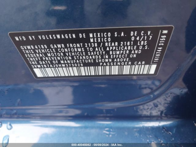 Photo 8 VIN: 3VW2B7AJ0HM373029 - VOLKSWAGEN JETTA 