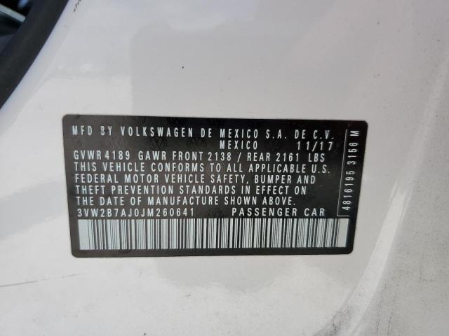 Photo 11 VIN: 3VW2B7AJ0JM260641 - VOLKSWAGEN JETTA 