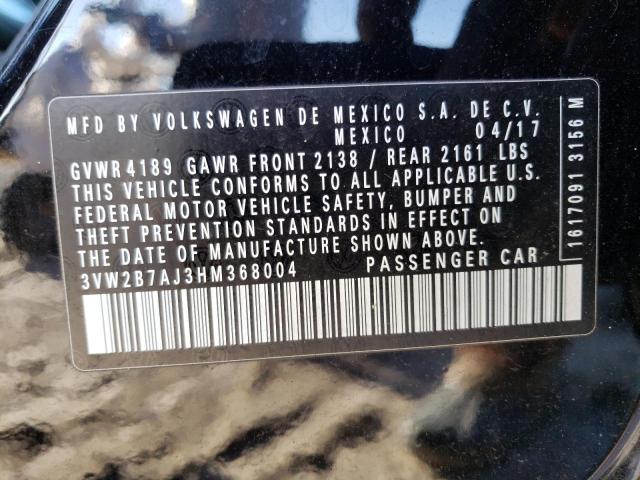 Photo 12 VIN: 3VW2B7AJ3HM368004 - VOLKSWAGEN JETTA 