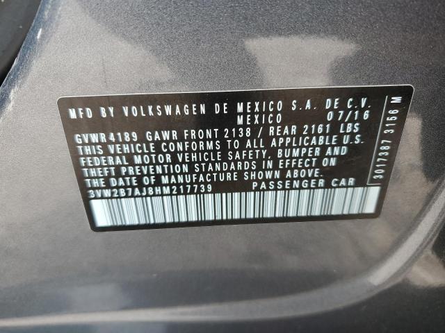 Photo 12 VIN: 3VW2B7AJ8HM217739 - VOLKSWAGEN JETTA 