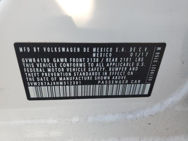 Photo 11 VIN: 3VW2B7AJ9HM312391 - VOLKSWAGEN JETTA 