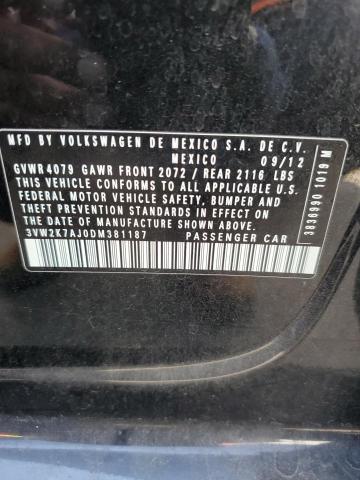 Photo 11 VIN: 3VW2K7AJ0DM381187 - VOLKSWAGEN JETTA 