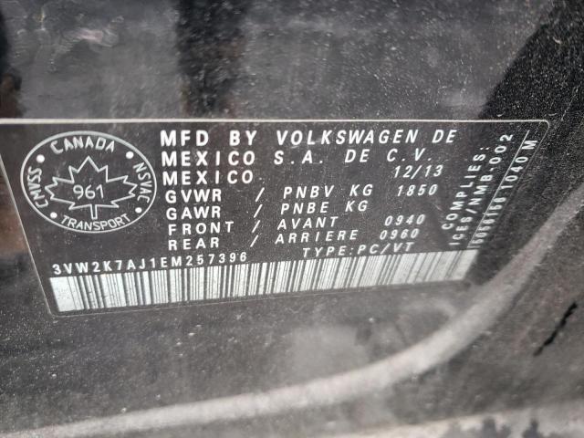 Photo 12 VIN: 3VW2K7AJ1EM257396 - VOLKSWAGEN JETTA BASE 