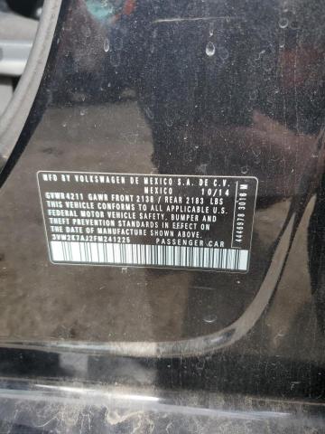 Photo 11 VIN: 3VW2K7AJ2FM241225 - VOLKSWAGEN JETTA 