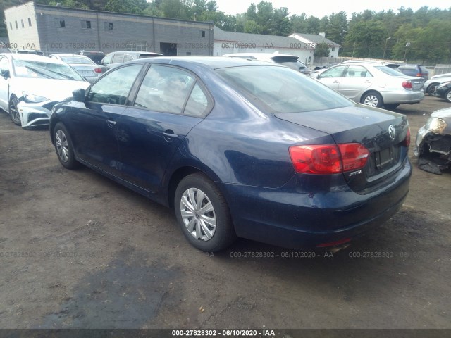 Photo 2 VIN: 3VW2K7AJ3BM391001 - VOLKSWAGEN JETTA SEDAN 