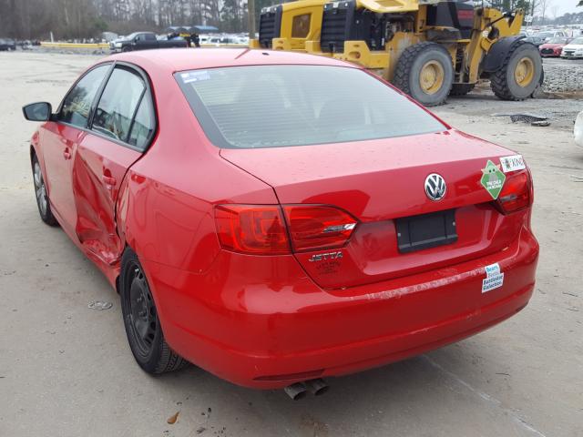 Photo 2 VIN: 3VW2K7AJ4BM109979 - VOLKSWAGEN JETTA BASE 