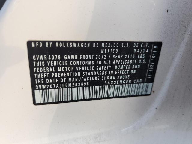 Photo 11 VIN: 3VW2K7AJ5EM292698 - VOLKSWAGEN JETTA 