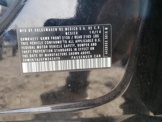 Photo 11 VIN: 3VW2K7AJ5FM242479 - VOLKSWAGEN JETTA 