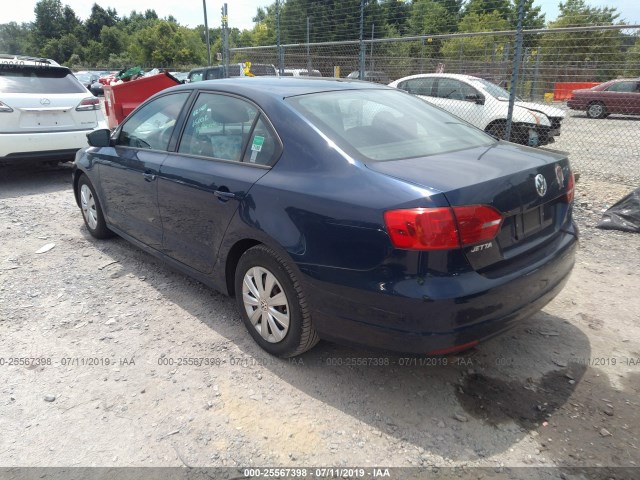 Photo 2 VIN: 3VW2K7AJ6BM059621 - VOLKSWAGEN JETTA SEDAN 