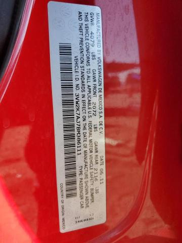 Photo 11 VIN: 3VW2K7AJ7BM386111 - VOLKSWAGEN JETTA BASE 