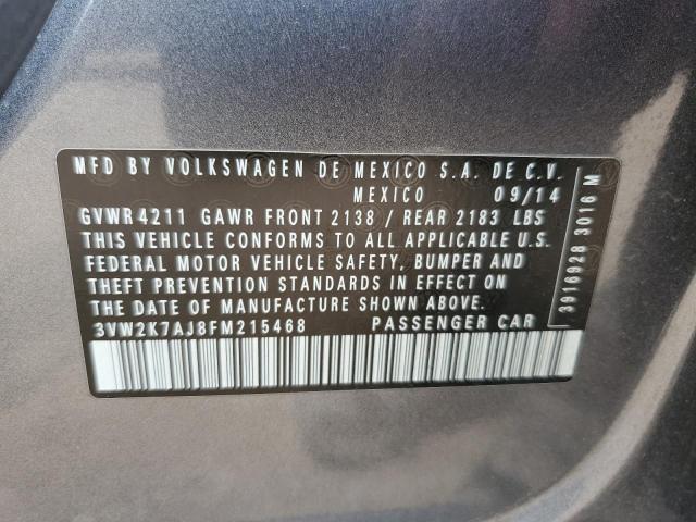 Photo 11 VIN: 3VW2K7AJ8FM215468 - VOLKSWAGEN JETTA 