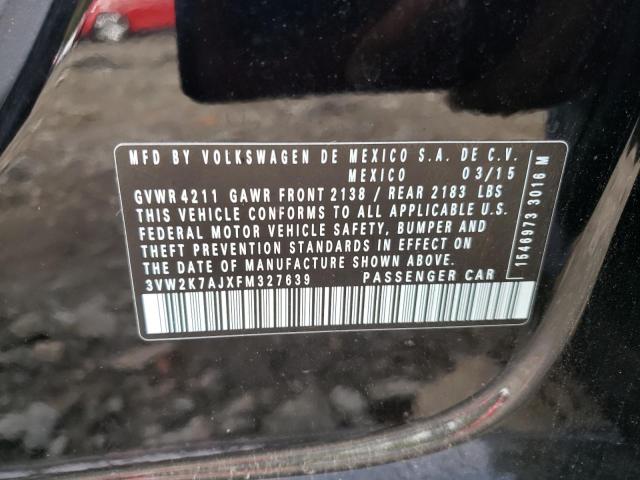 Photo 11 VIN: 3VW2K7AJXFM327639 - VOLKSWAGEN JETTA 