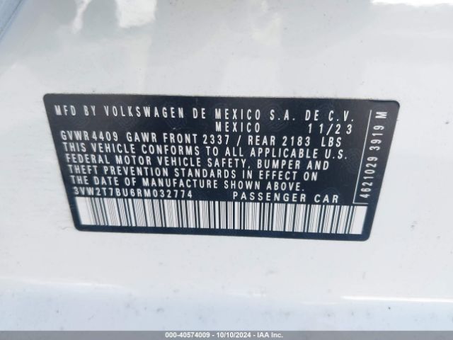 Photo 8 VIN: 3VW2T7BU6RM032774 - VOLKSWAGEN JETTA GLI 