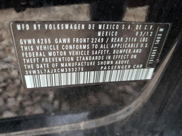 Photo 9 VIN: 3VW3L7AJXCM393279 - VOLKSWAGEN JETTA TDI 