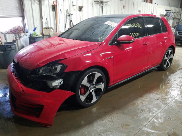 Photo 1 VIN: 3VW447AU0HM075853 - VOLKSWAGEN GOLF 