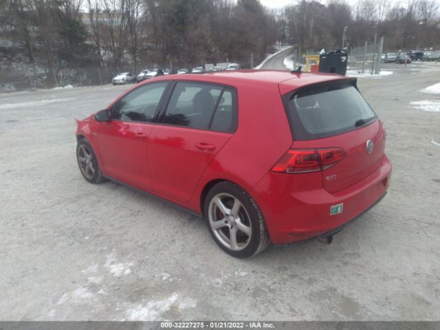 Photo 2 VIN: 3VW447AU1HM007416 - VOLKSWAGEN GOLF 